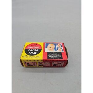 Vintage Triple-Print Film Labs 126 Color Film Made in USA  Exp. June 1974 Sealed